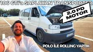 Türkiye’de Tek! 2.0 PD Motorlu TRANSPORTER | POLO İle Rolling Yaptık