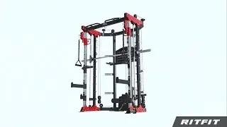 RitFit BPC04 Multifunctional Power Cage | Assembly Instruction