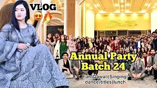 Class party|singing|dance|qawali| MBBS B&rsquo;24,FMUF/PMC. #vlog #vlogger #qawwali #youtuber #doctors