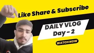 Daily Vlog Day 2 | Simple Life, Real Moments#VlogDay2 #DailyVlog #IndianVlogger #DailyLife #Vlogging