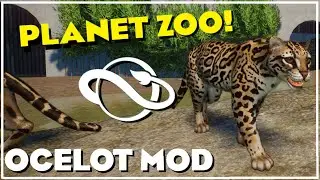 Mod Zoo #9 | Ocelot Mod Habitat | Planet Zoo