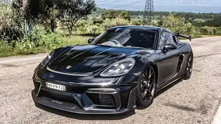 Porsche GT4 RS 🖤 Matte Black Perfection | High-Rev Driving | Forza Horizon 5