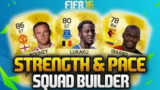 180K STRENGTH & PACE BPL Squad Builder - Fifa 16 Ultimate Team