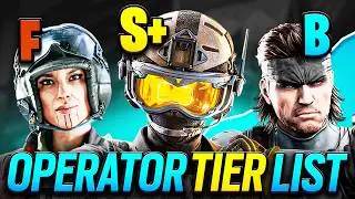 The BEST Operator Tier list for Ranking Up in R6