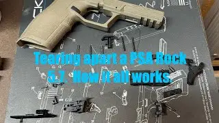 Palmetto State Armory Rock 5.7 Full Size: complete disassembly of fire control & how it all works.