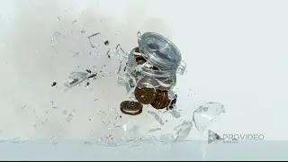 Stock Video Footage of Blowing up Objects - Slow Motion