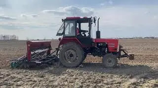 Wiosna 2k21. Władimirec T25 + Agregat uprawowo-siewny Владимирец T25