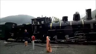 Pinzgauer Lokalbahn Austria Narrow Gauge Steam Train Journey between Zell am See and Krimml