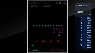 Arcade Archives Space Invaders Part II (PS4) 1cc Gameplay Sample