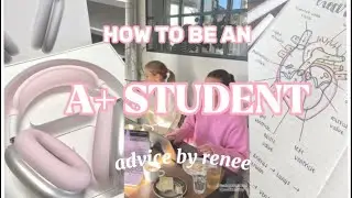 how to GET GOOD GRADES // advice by Renee