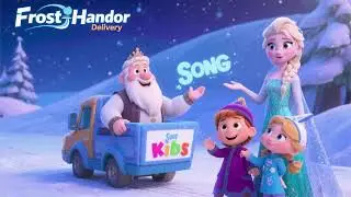 Elsa and Frost Harbor Delivery 3 ❄️⚓ | Magical Kids Song | Sing-Along Adventure