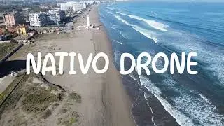 PLAYA DE LA SERENA  desde las alturas (4K)