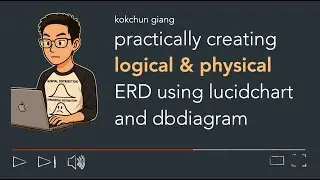 Логическое и физическое моделирование с помощью Lucidchart и DBdiagram.