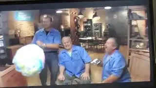 Film Crew tries to replicate head whacking scene