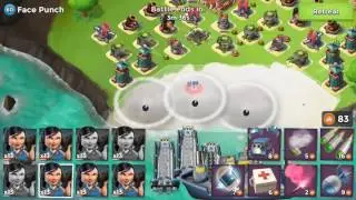 Boom Beach Blackguard base Face Punch - Smooka