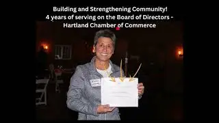 Hartland Chamber of Commerce award