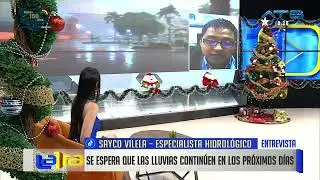 SENAMHI alerta por posibles desbordes de ríos en seis departamentos del país