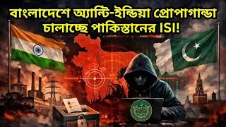 ISI-এর হিডেন ফুটপ্রিন্ট । পাকিস্তানের সাপোর্টে বাংলাদেশে অ্যান্টি-ইন্ডিয়া প্রোপাগান্ডা ক্যাম্পেইন