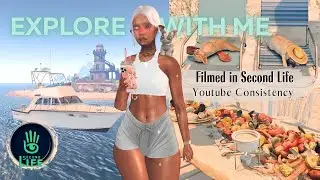 Day in the Life summer beach stroll, Youtube consistency