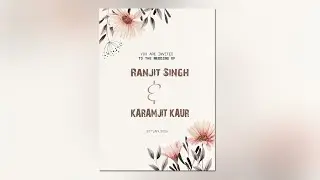 LIVE || WEDDING CEREMONY || RANJIT SINGH & KARAMJIT KAUR
