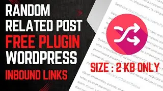 💥Inbound links generator Free WordPress Plugin | Random post plugin  2kb | Dizetech IT Solutions