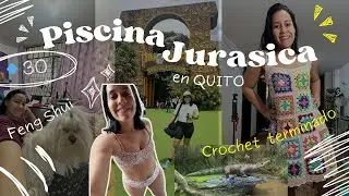 Vlog Semanal 🔹 Piscina de dinosaurios, crochet terminado y feng shui en casa 🦖🧶🌿 30
