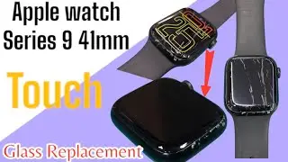 Apple Watch Series 9 41mm Touch Glass Replacement work. Smart watch Glass change. Zorba mobile