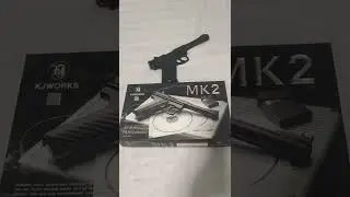 【Airgun 】KJ Works MK2 Co2 gas gun / 炭酸ガス エアガン 台湾製