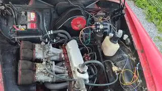 Volvo Amazon Solex ADDHE 40 carb idling