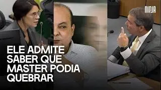 🚨Ex-presidente do BRB admite que sabia do risco de quebra do Banco Master🚨
