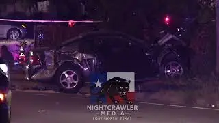 10-06-2025 Fort Worth, TX  - 1 dead, 2 injured in crash