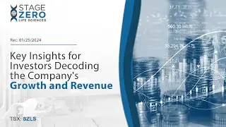 Stage Zero Life Sciences; Key Insights for Investors Decoding the Company's Growth and Revenue