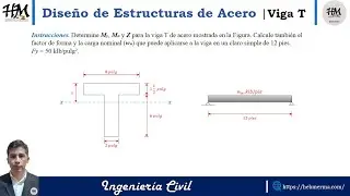 DISEÑO DE ESTRUCTURAS DE ACERO | ESTUDIO DE VIGAS - EJEMPLO 1