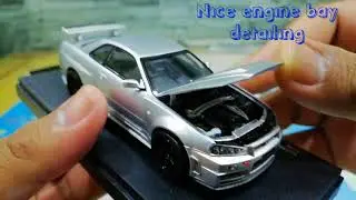 Unboxing 1/43 Scale Nissan R34 GT-R Z-Tune Proto by Kyosho