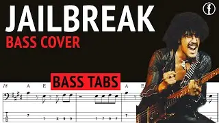 Rock Out with 'Jailbreak' by Thin Lizzy - Bass Cover Tribute to Phil Lynott (No.255b)