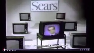 1972 Sears color TV commercial