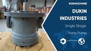 DUKIN INDUSTRIES / Single Stage Vane Pump (DVMF-1V) / INV-05972