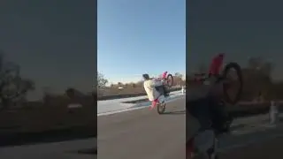 Rip my 150💔#shorts #wheelie #bikelifeplug #honda #bikelifenotacrime #freethepeeps #crf150r #cr85