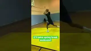 Workout with WatsonW0rld🌎🤘🏽#twins #nba #thetwins #basketballplayers #basketball #watsonw0rld #d1