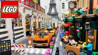 Building a condensed LEGO city from scratch&hellip;