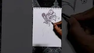 Akaza - SpeedDrawing / Stickman Transformation