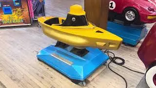 Bafco 1980s Submarine kiddie ride (Rare!) (Eletech refurbished)(With Space shuttle Sounds)(Fau(LowVo