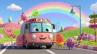 Baby Bus Full of Candy Friends | Sweet Fun Rhyme for Kids | Nursery Rhymes & Songs for Children