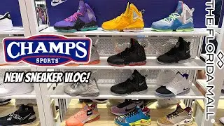Sneaker Shopping at CHAMPS at THE FLORIDA MALL In ORLANDO! | Shoe Vlog