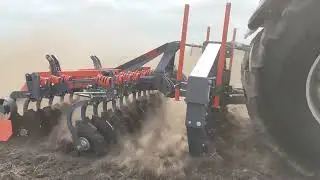 Mandam SAL 3m Speed Disc – High-Speed Tillage with Valtra S294! 🚜💨