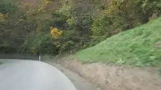 A cozy autumn drive through the area of Krems/Donau, Austria
