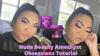 Huda Beauty Amethyst Obsessions |Tutorial|
