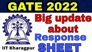 GATE 2022 Response Sheet Latest Updates |GATE ANS KEY & RESULT DATE | GATE 2022 Latest Updates today