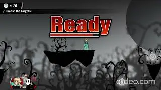 Super Smash Flash 2 - Break the Targets! - Level 1 (As Mario again) & Princess Peach (Level 2)