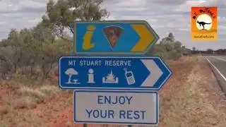 Mt Stuart Reserve rest stop - 160km north of Alice Springs, NT